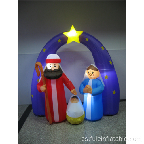 Pesebre Hinchable para Decoración